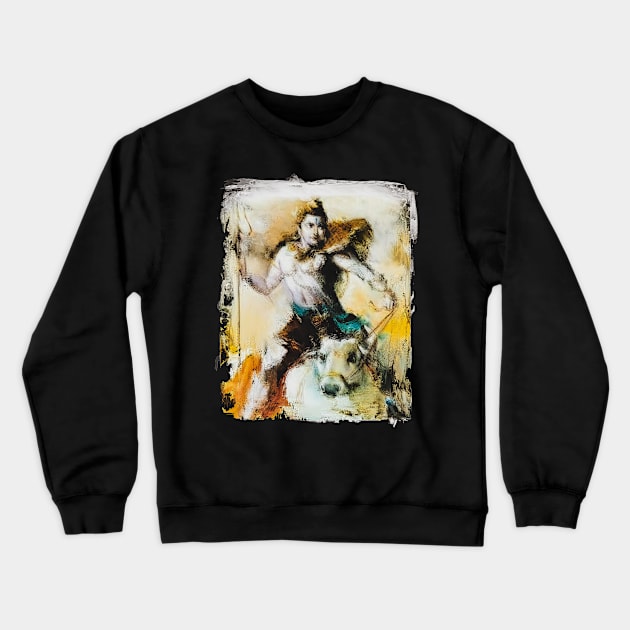 SHIVA Crewneck Sweatshirt by jayakbariart